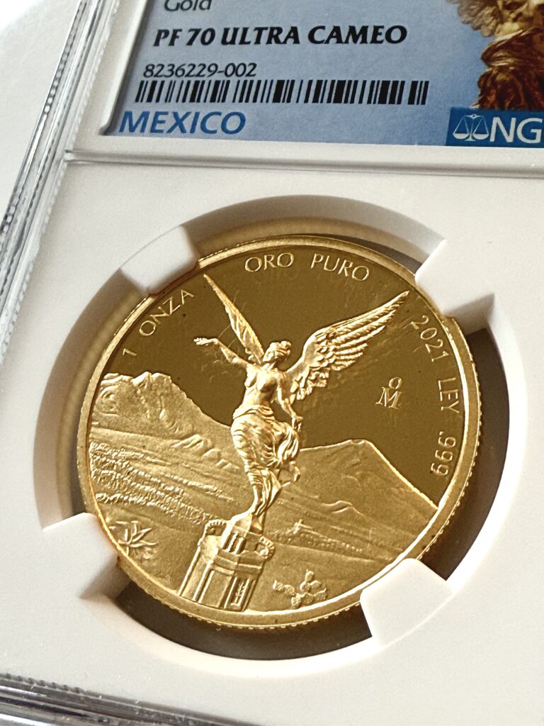 Mexico 2021 Libertad 1oz Proof NGC PF70 UCAM