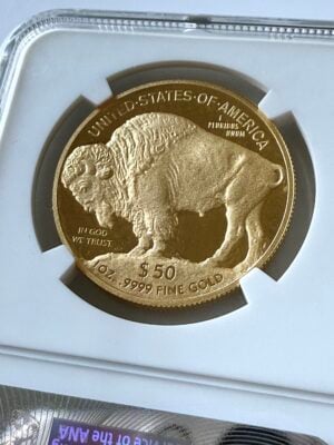 美国-布法罗-2009-50-美元-查尔斯-维克斯-早期发布-NGC-PF70-ucam_4 美国布法罗 2009 年 50 美元 Charles Vickers 早期发行NGC PF70 UCAM