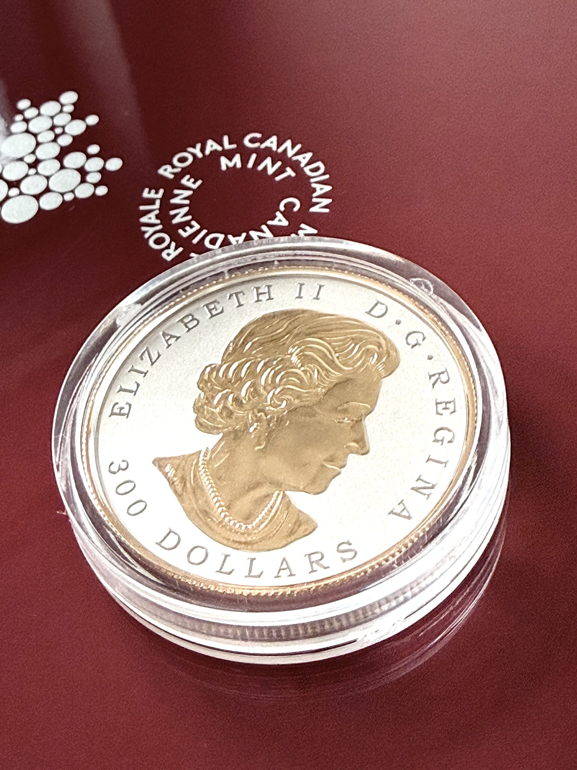 加拿大- 2018 - 铂金反向精制币