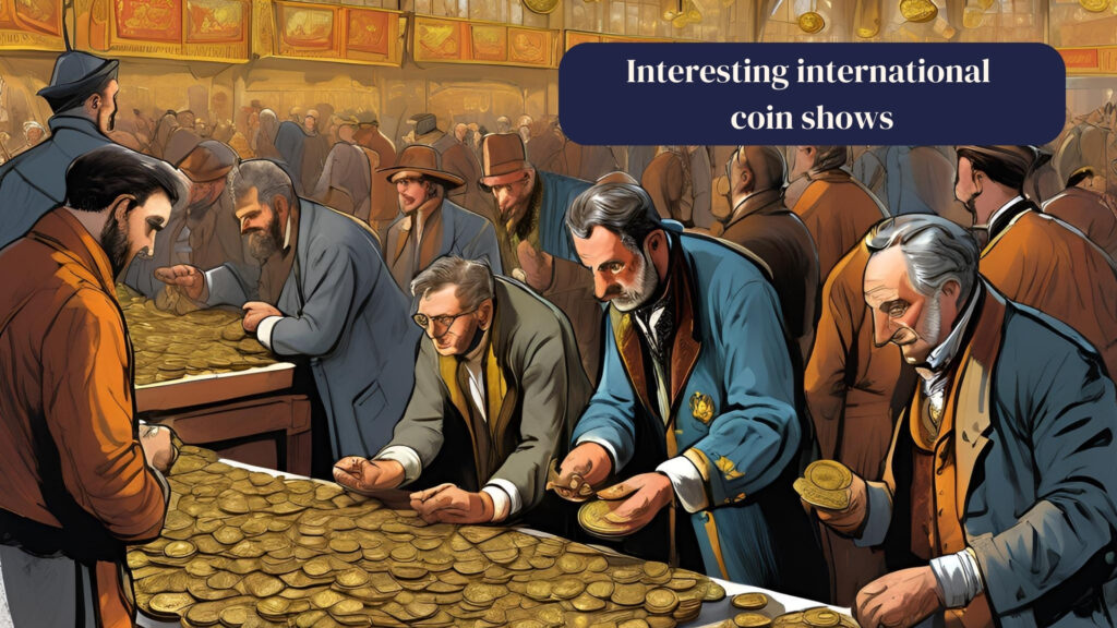 Interesting international 
coin shows