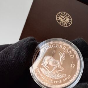 Kruegerrand 2017 Gold 1oz Box COA