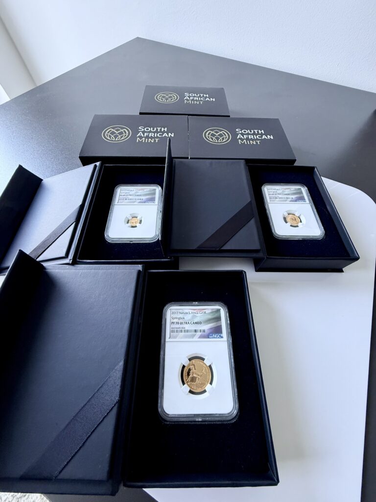 Natura 2017 Springbock Gold Fractional Set