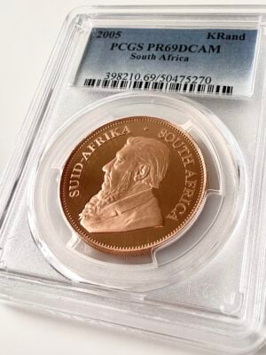 南非克鲁格兰2005年1盎司金质精制品 PCGS PR69 DCAM