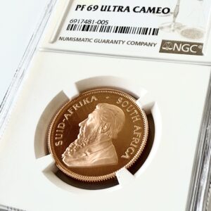 Kruegerrand 1999 1-2 oz oro proof ngc pf69 ucam