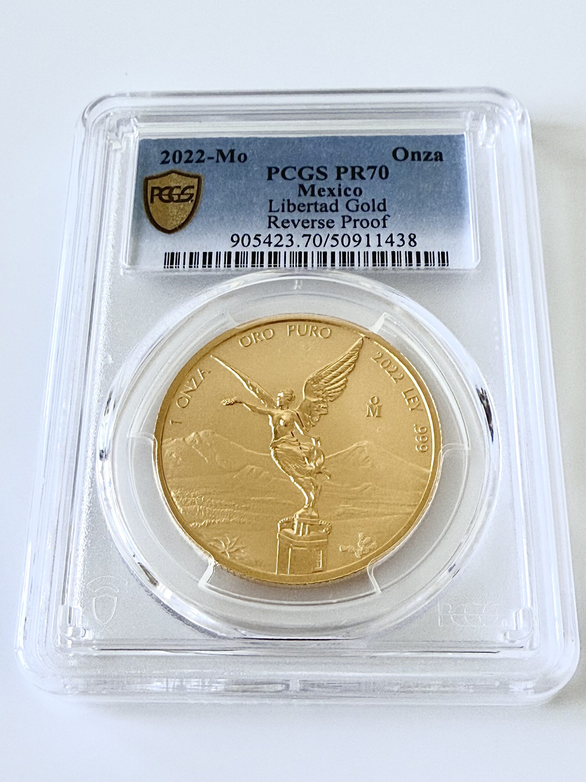 Mexico - 2024 - Libertad - Gold Coin 1 oz Reverse Proof