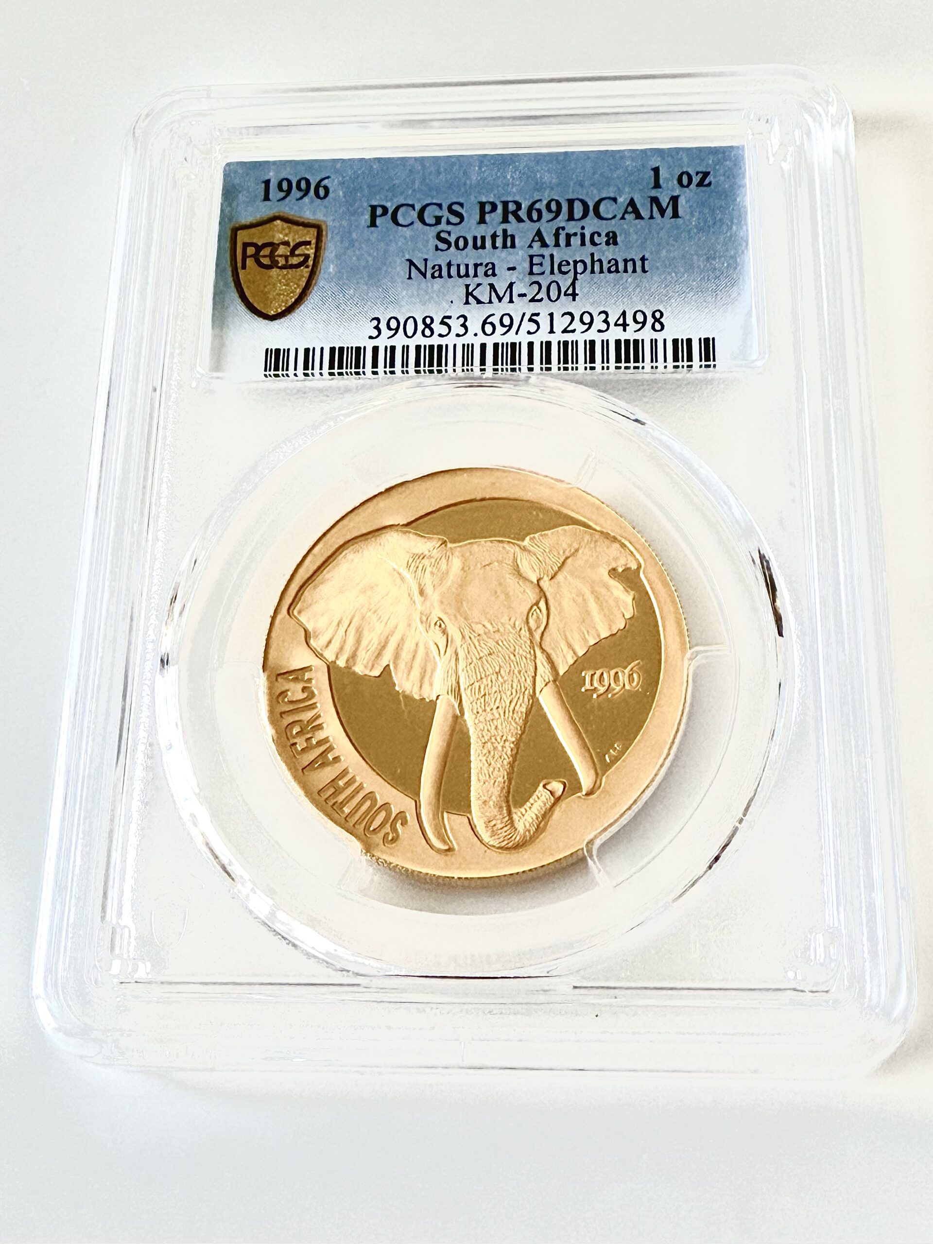 アクセサリー YON Nature Coin African Elephant アクセサリー YON Nature Coin African Elephant