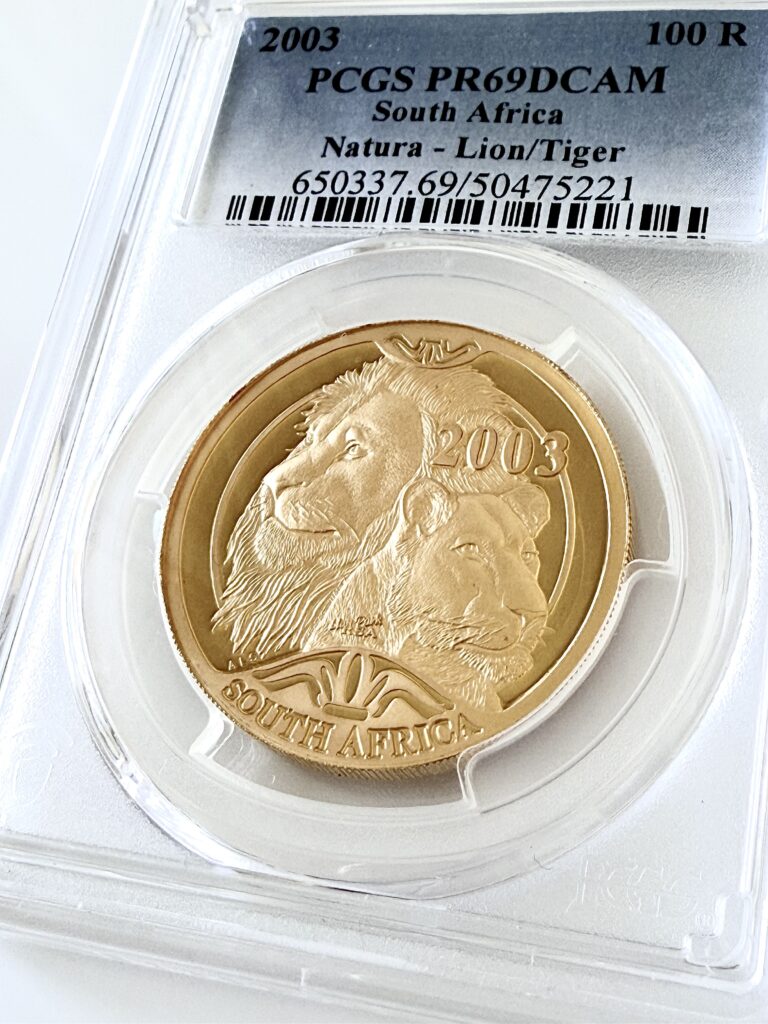 Natura Loewe 2003 1oz Gold Proof PCGS PR69 DCAM