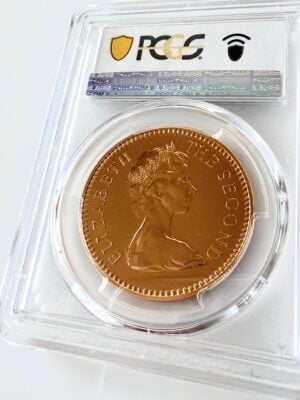 罗得西亚-1966-5-磅-伊丽莎白女王-PCGS-pr66_2 罗得西亚 1966 年 5 磅伊丽莎白女王 PCGS PR66