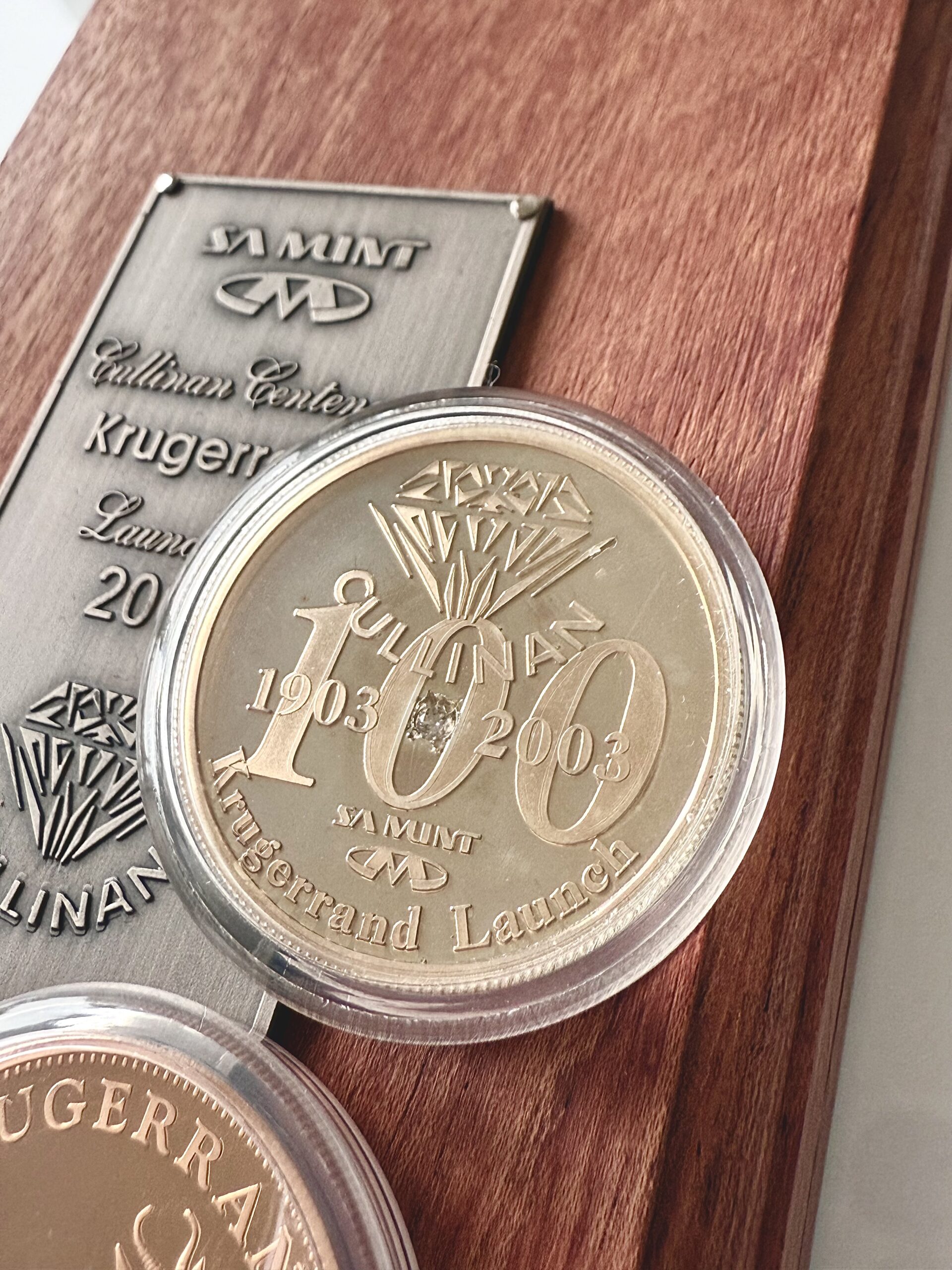 Krugerrand 2003 Mintmark Cullinan Diamond 1oz Proof Gold