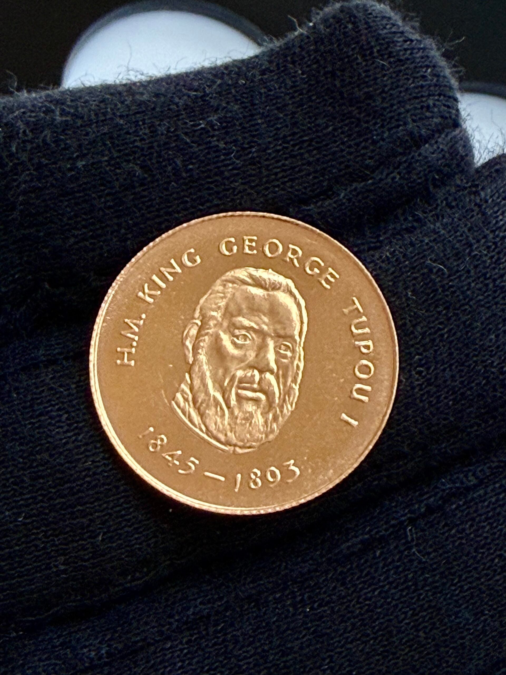 Тонга, Конституция столетия Паанги, 1975 г., Тауфаахау Тупоу iv Proof Gold