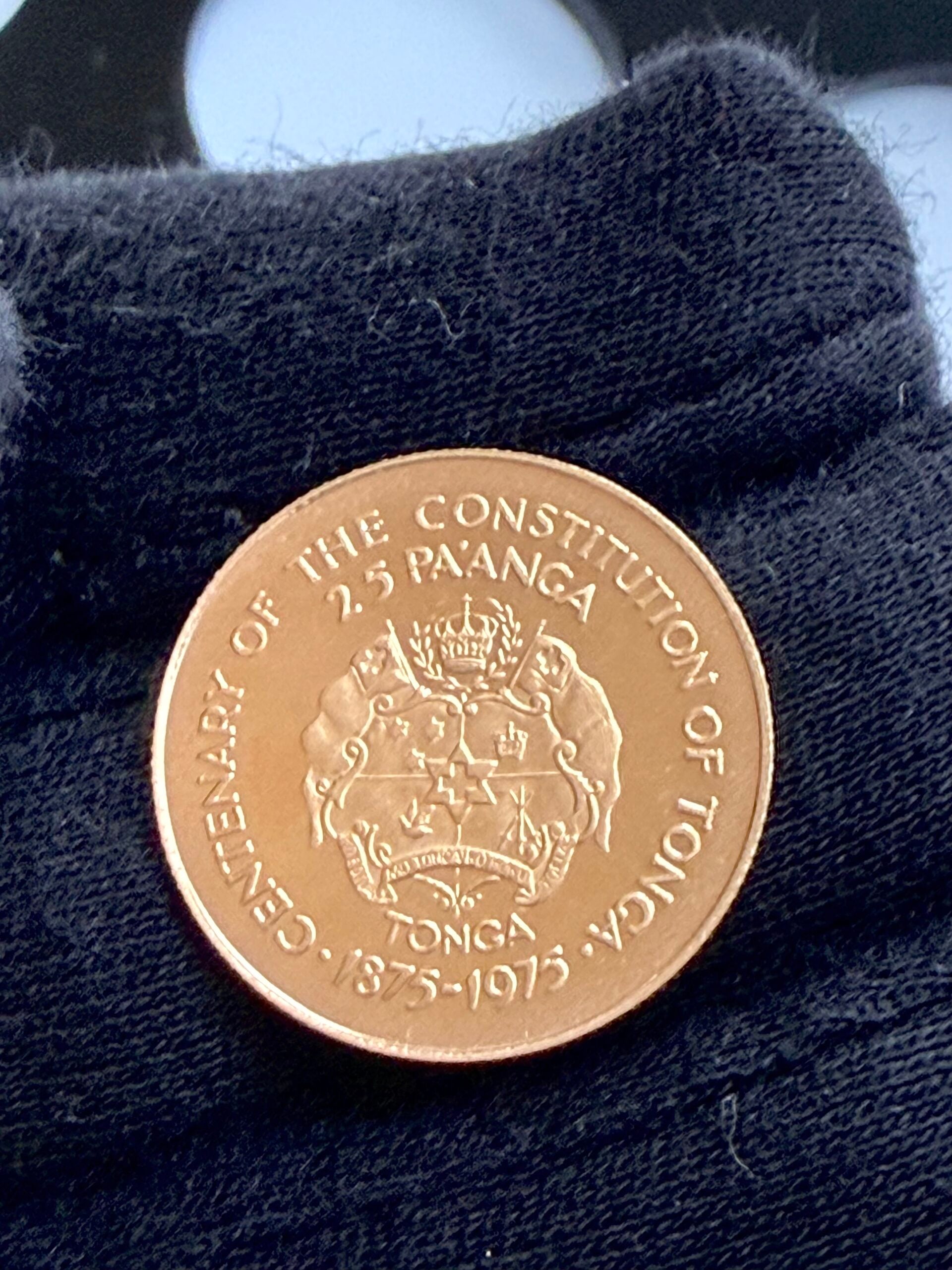 Тонга, Конституция столетия Паанги, 1975 г., Тауфаахау Тупоу iv Proof Gold