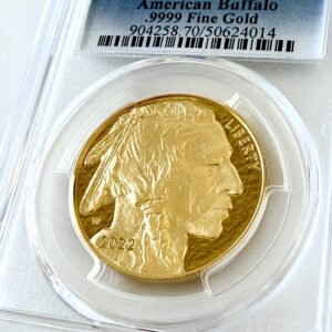 США Американский Буффало 2022 50 долларов США PCGS PR70 DCAM