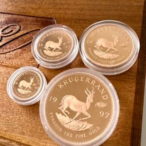 Kruegerrand 1997 30th anniversary mint mark edition set