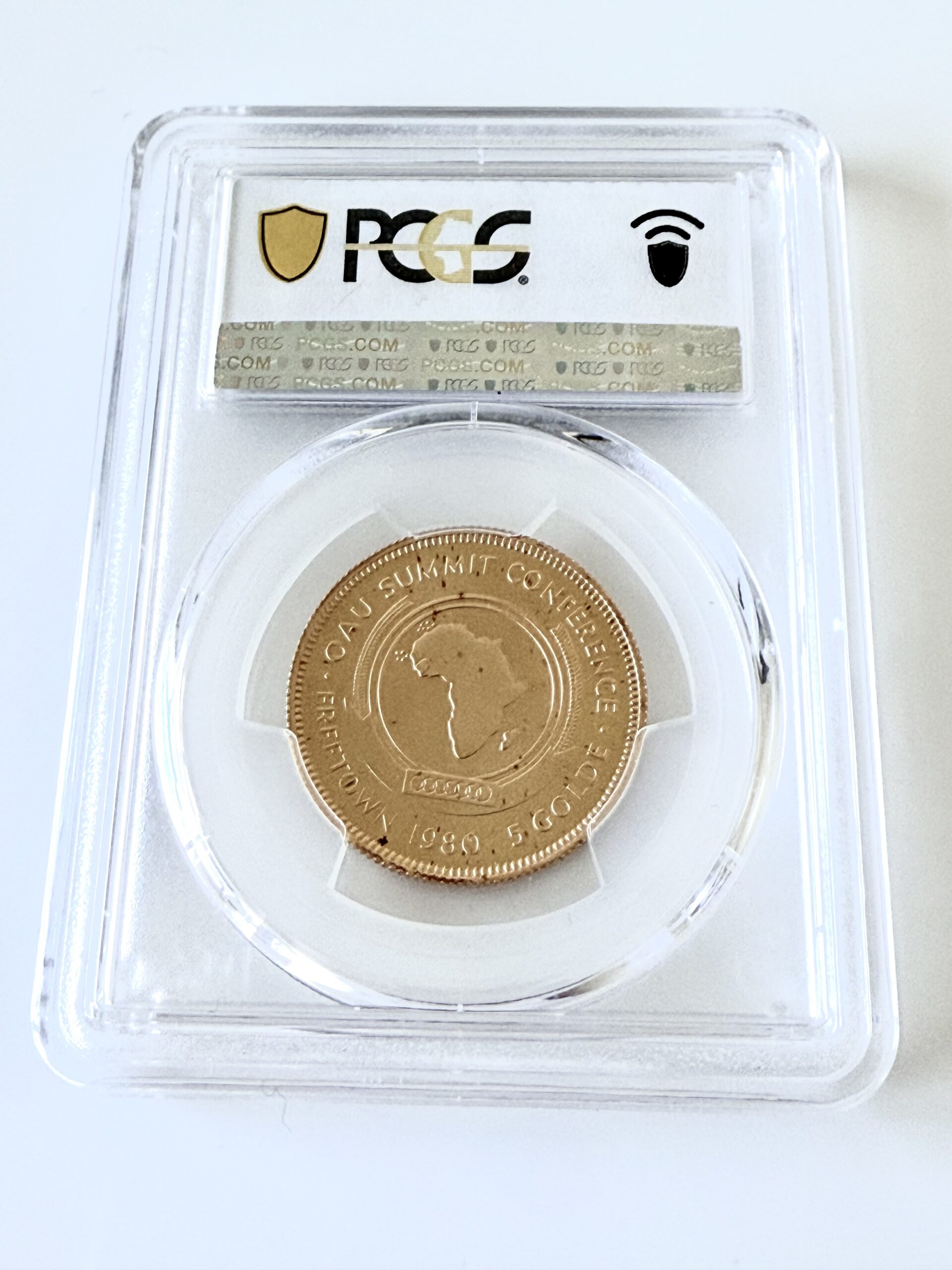 塞拉利昂- 1980 年- 5 金