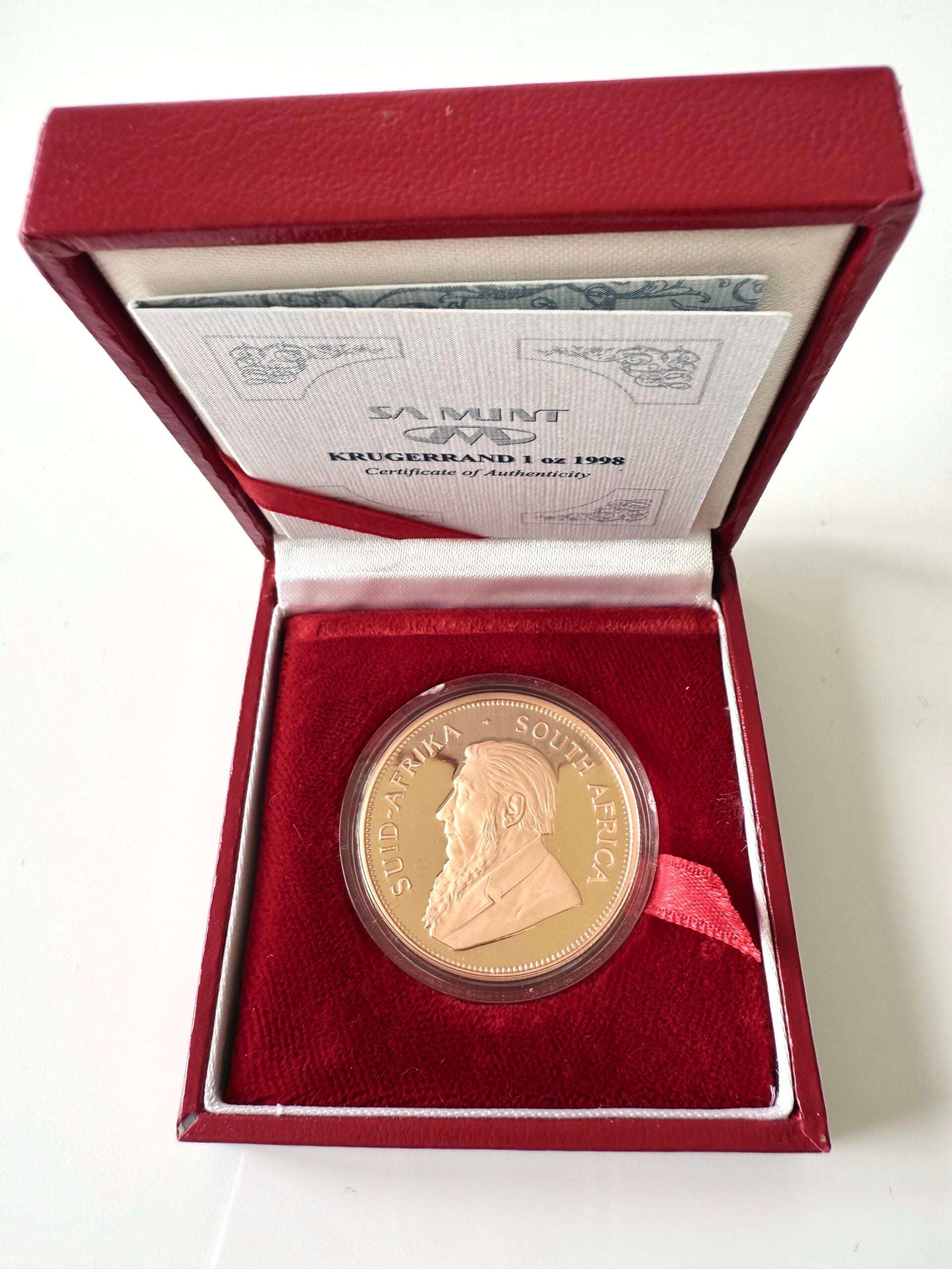 ザ・グリード('98米) レア South Africa - Krugerrand - 1998
