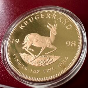 Suedafrika kruegerrand 1998 1oz gold proof mit etui coa 15