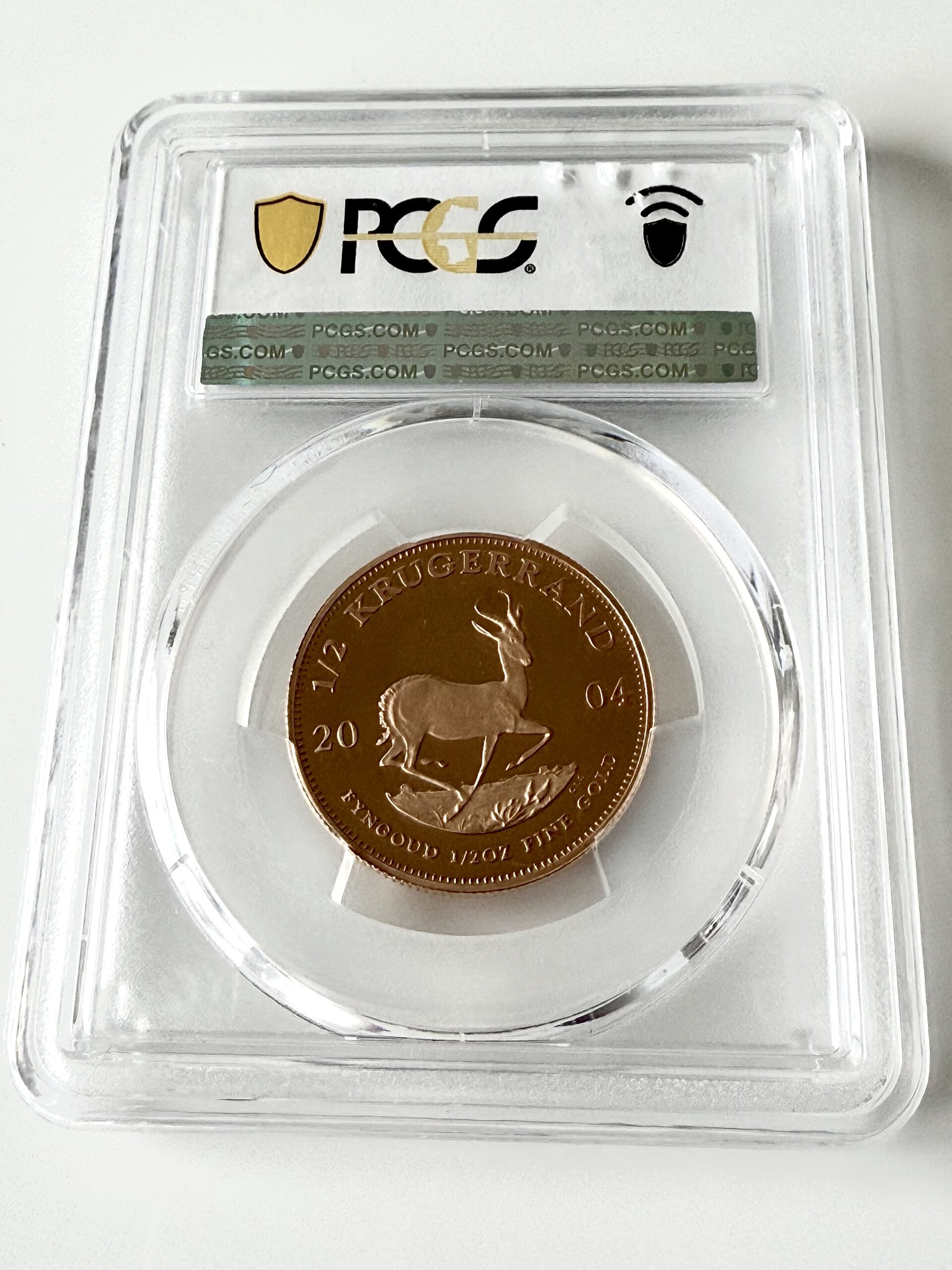 south africa-kruegerrand-2004-1-2oz-gold-proof-pcgs-pr69-dcam_3 South Africa Kruegerrand 2004 1-2oz Gold Proof PCGS PR69 DCAM