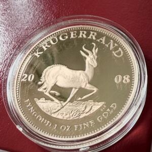 Suedafrika Kruegerrand 2008 1oz gold proof mit etui coa47
