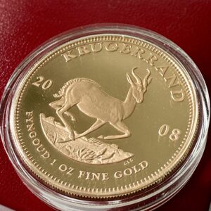 南非 Kruegerrand 2008 1盎司精制金表壳 COA 53
