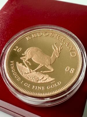 南非 Kruegerrand 2008 1盎司精制金表壳 COA 53