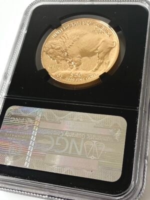 美国-美国-布法罗-黄金-2013-反向精制-1盎司-首次发布-NGC-pf70_2 美国美国水牛金币 2013 年反向精制 1 盎司首次发行的 NGC PF70