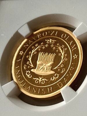 乌兹别克斯坦 2022 100000 som navruz 春分 ngc pf69 ucam