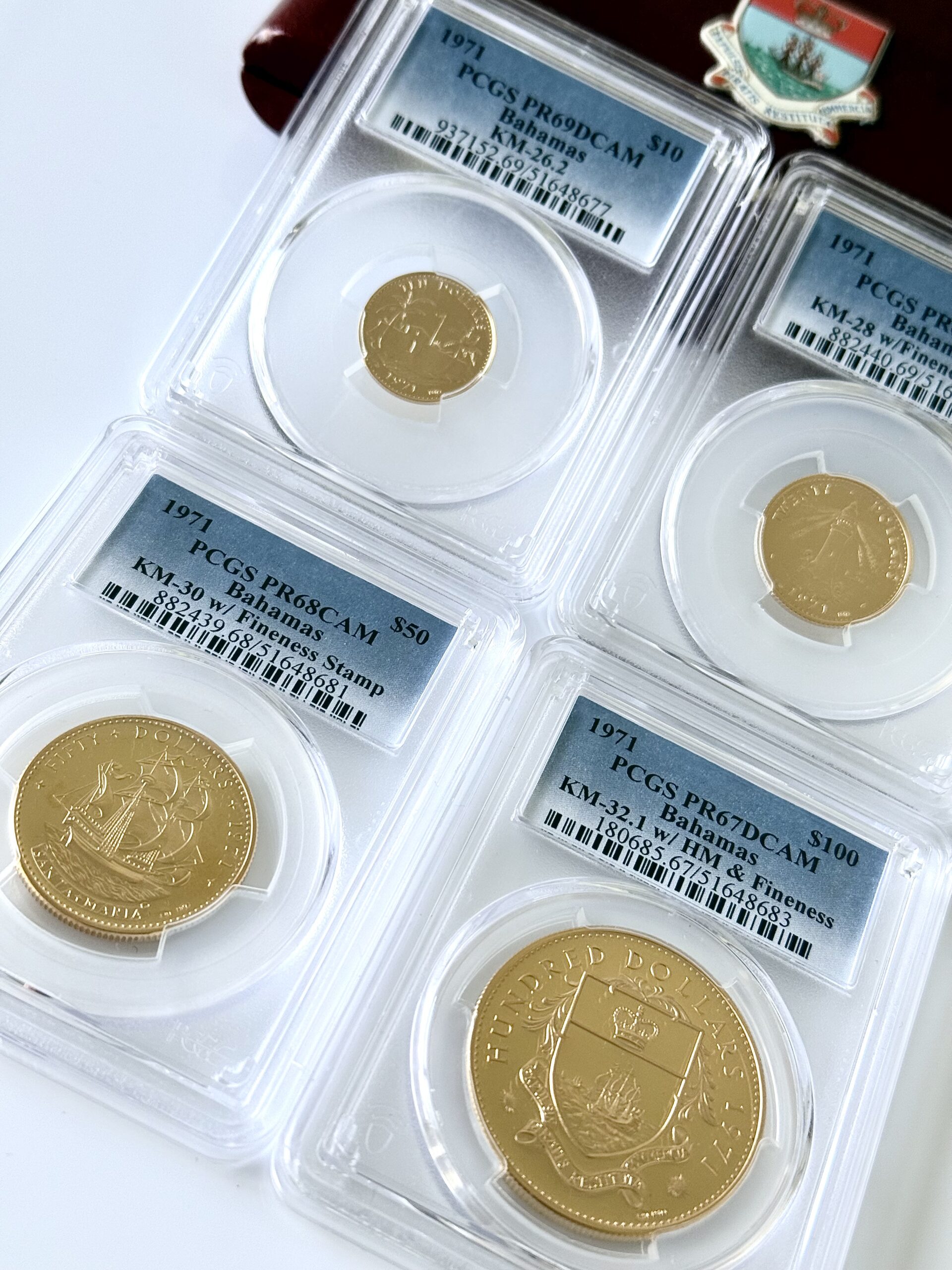 巴哈马– 1971 – 美元– 伊丽莎白二世