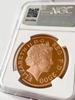 英国-2000-5磅-出生-皇后-母亲-NGC-PF69-ucam_2 英国 2000 年 5 磅出生 皇后 NGC PF69 UCAM