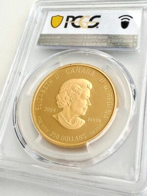 加拿大-2004-$350-育空-柳草-PCGS-PR69-dcam_2 加拿大 2004 年 350 美元育空柳草 PCGS PR69 DCAM