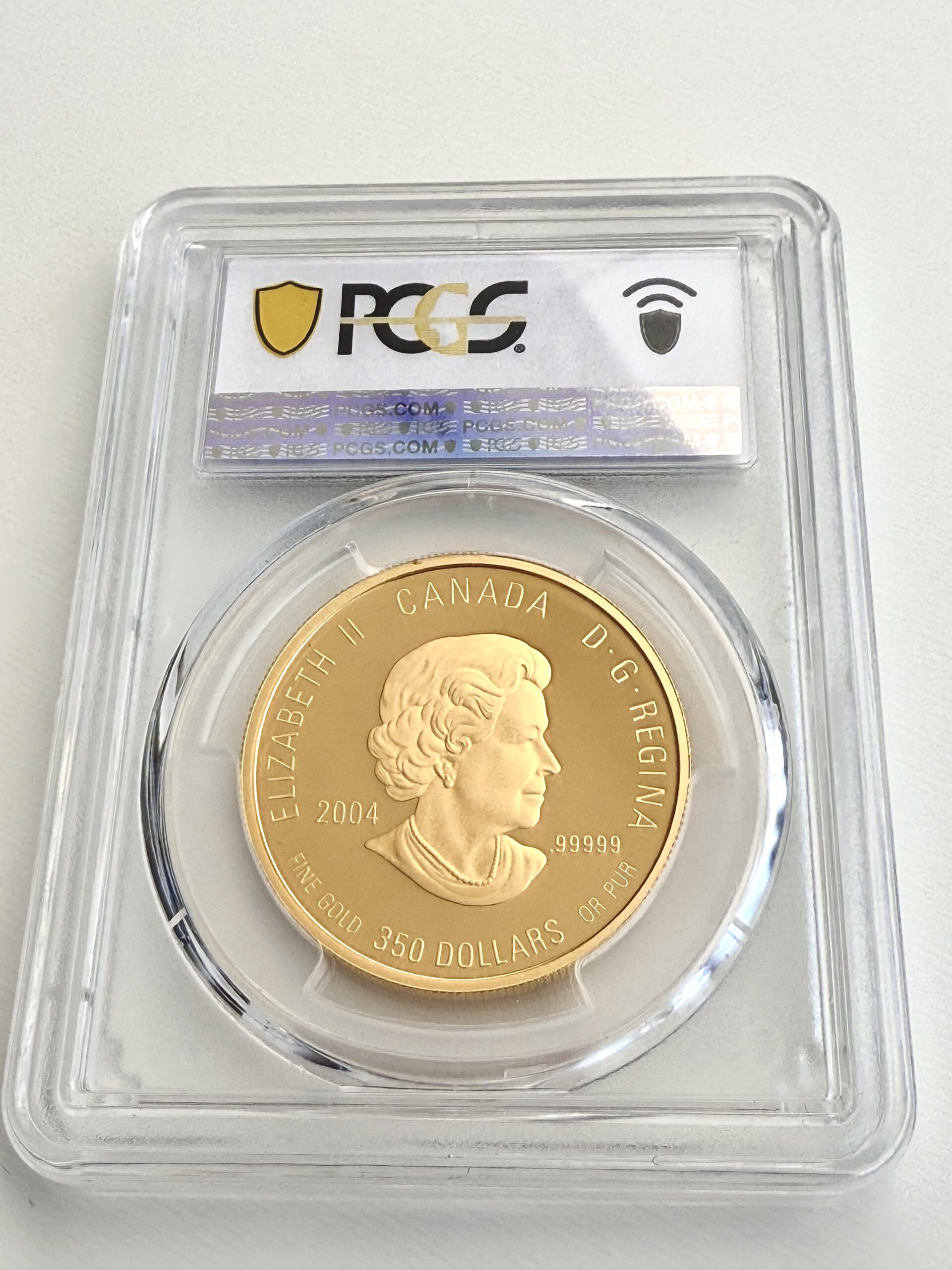 canada-2004-350-dollari-yukon-epilobio-pcgs-pr69-dcam_4 Canada 2004 350 dollari Yukon Willowherb PCGS PR69 DCAM