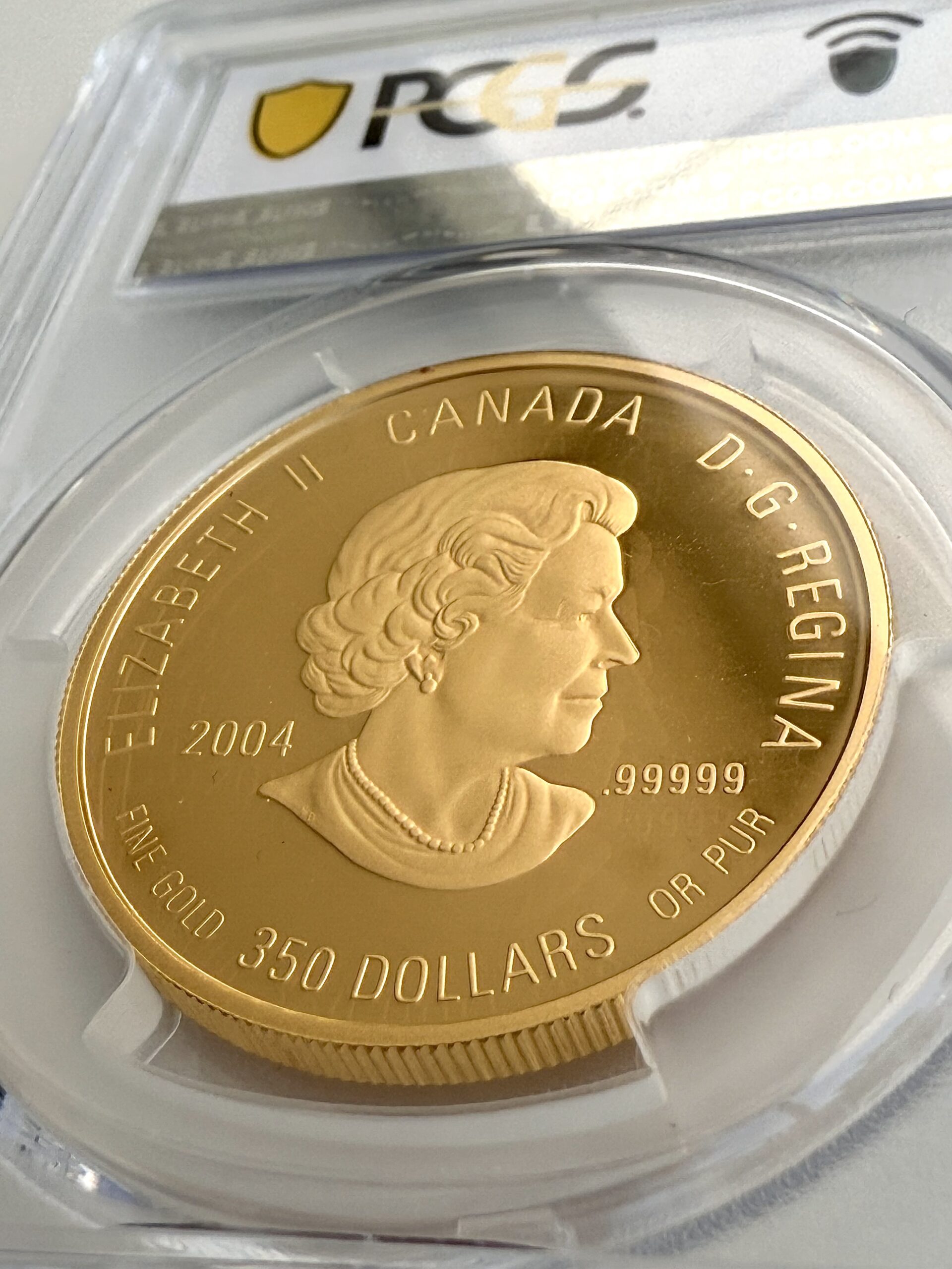 canada-2004-350-dollari-yukon-epilobio-pcgs-pr69-dcam_6 Canada 2004 350 dollari Yukon Willowherb PCGS PR69 DCAM