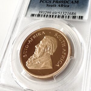 Kruegerrand 1985 1oz Gold Proof PCGS PR69 DCAM