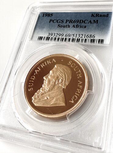 Kruegerrand 1985 1oz Gold Proof PCGS PR69 DCAM