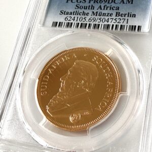 Kruegerrand 2006 Privy Mark Berlin 1 oz Gold Proof PCGS PR69 DCAM