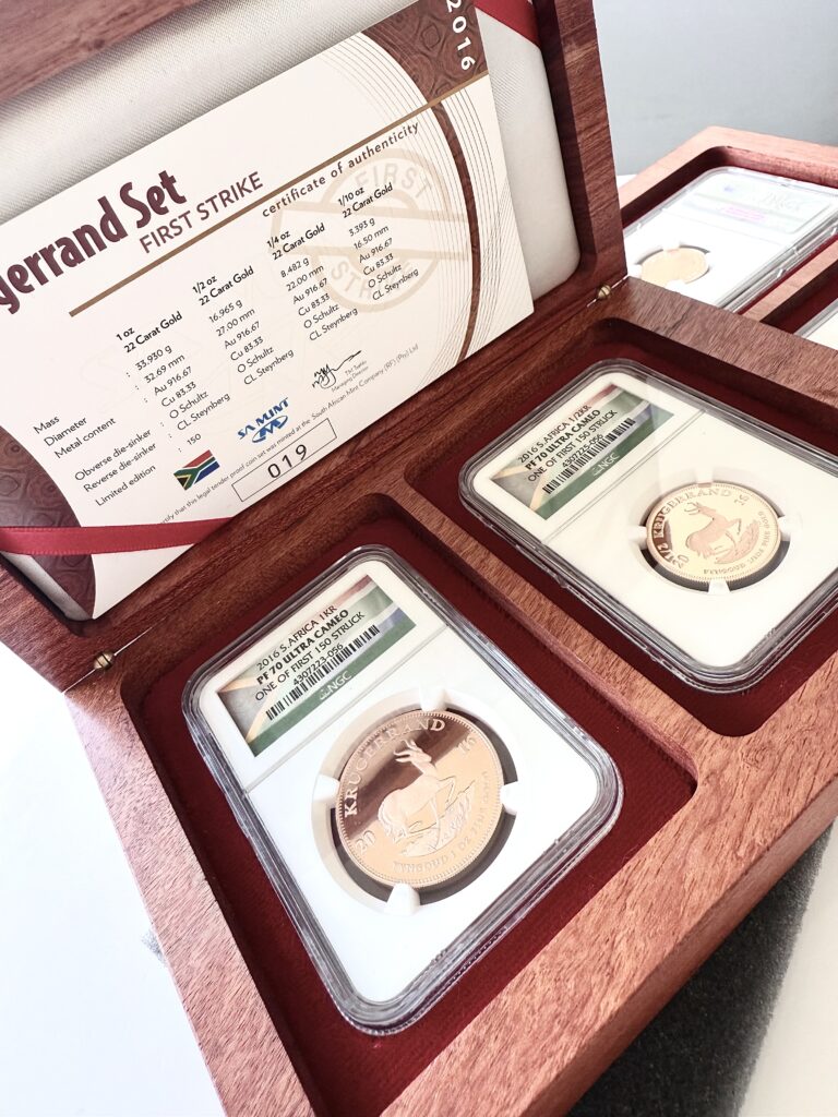 Kruegerrand 2016 Set Gold Proof First Strike NGC PF70 UCAM