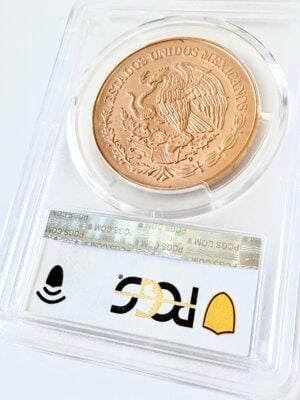 墨西哥-比森特纳里奥-200-比索-2010-pcgs-ms69_2 Mexiko Bicentenario 200 Pesos 2010 PCGS MS69