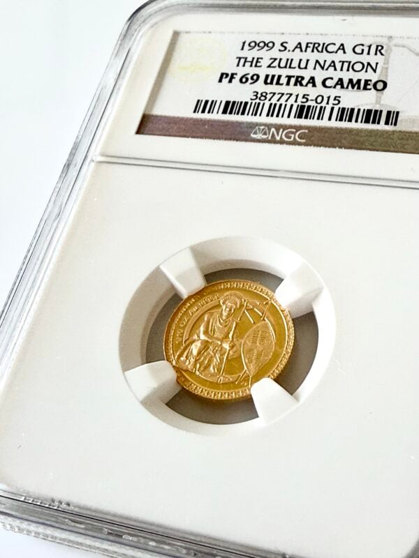 South Africa 1999 1 Rand Zulu Nation NGC PF69 UCAM