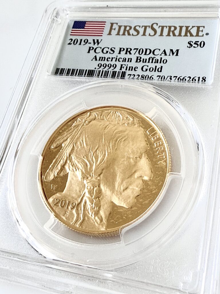 USA 2019 American Buffalo First Strike PCGS PR70 DCAM