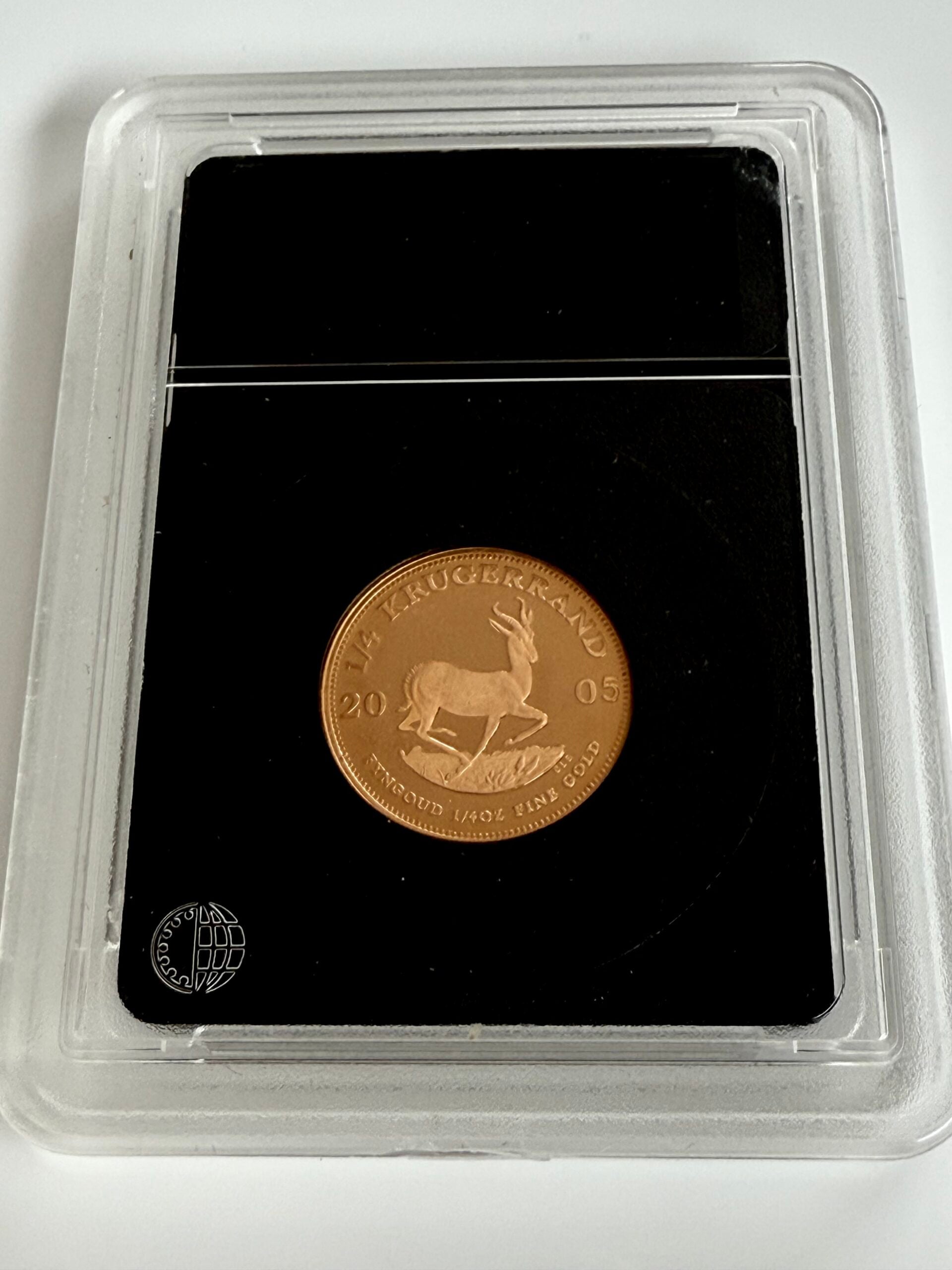 克鲁格兰2005年1-4盎司金质认证首次出厂证