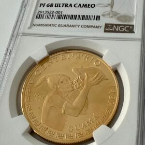 Kuba 1992 100 Pesos Guama NGC PF68 UCAM