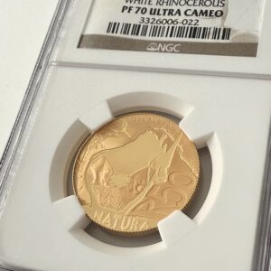 Natura 2009 白犀牛 50 兰特 NGC PF70 UCAM