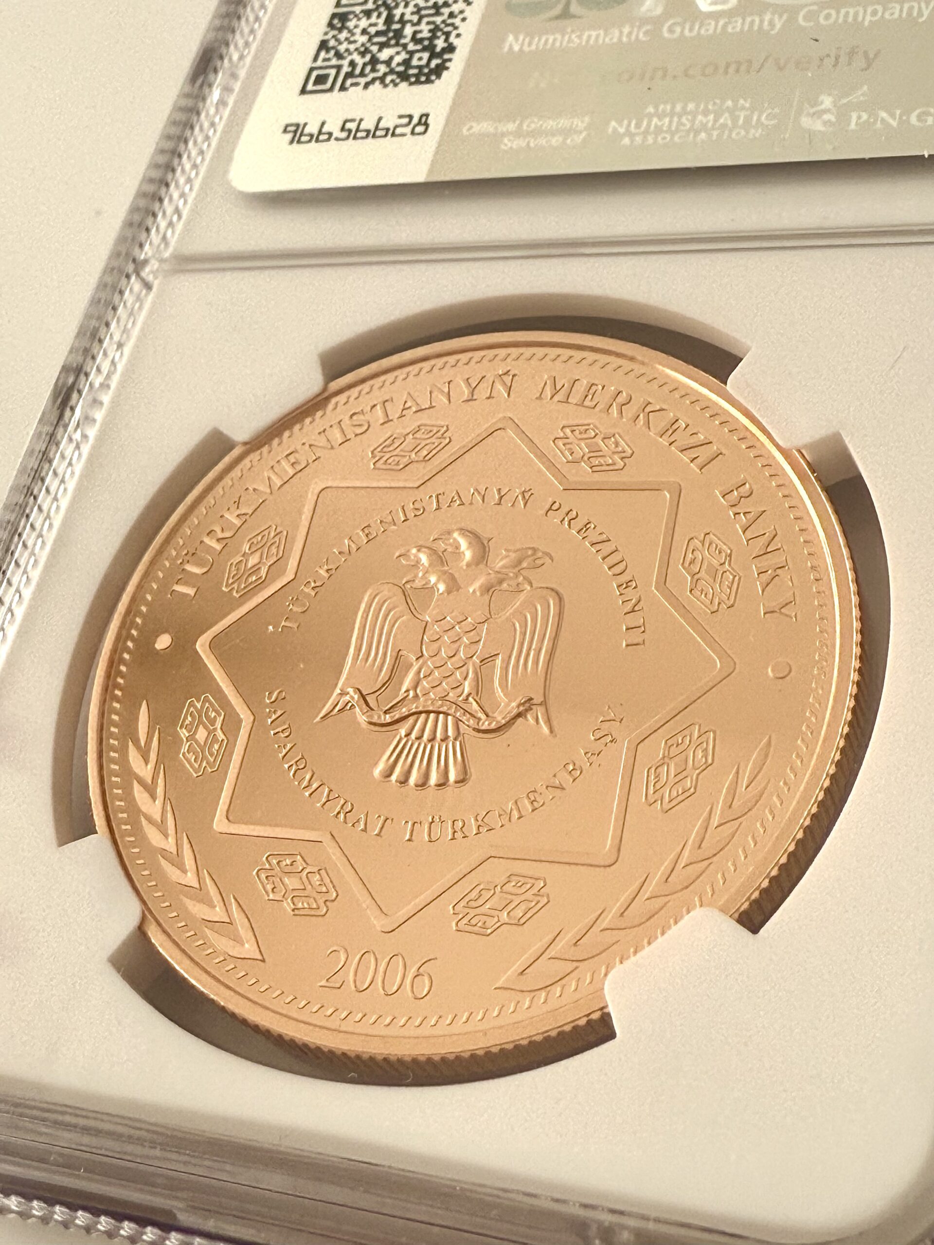 turkmenistan-2006-1000-manat-my-dear-ngc-pf70-ucam_6 Turkmenistan 2006 1000 Manat my dear NGC PF70 UCAM