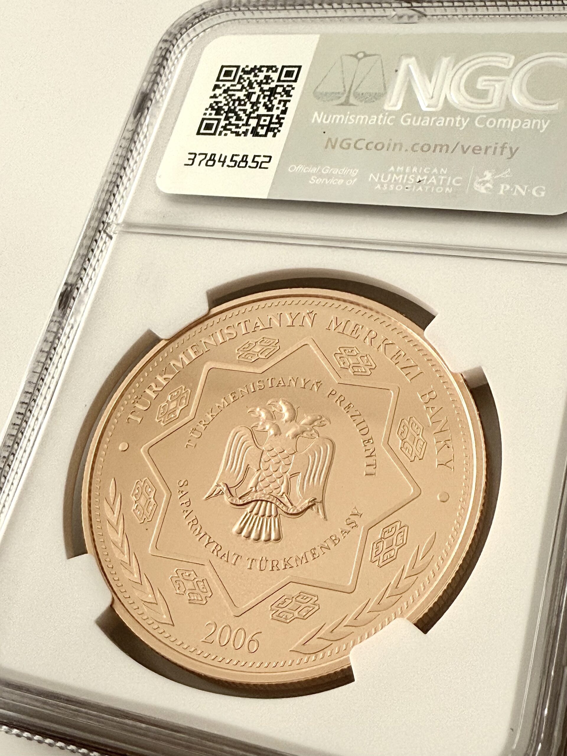 Turkménistan-2006-1000-manat-prospérité-ngc-pf70-ucam_2 Turkménistan 2006 1000 Manat Prosperity NGC PF70 UCAM