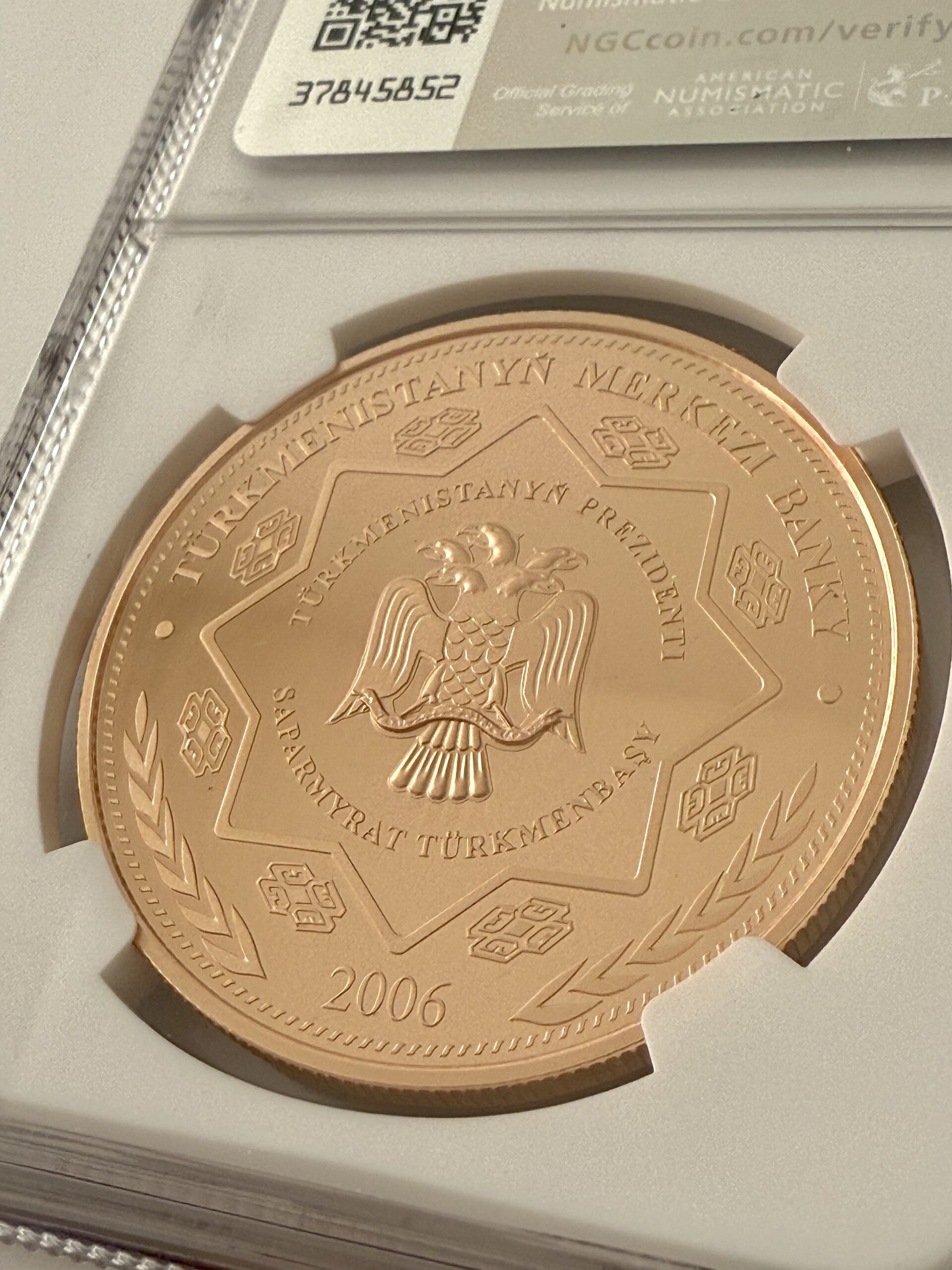 Turkménistan-2006-1000-manat-prospérité-ngc-pf70-ucam_6 Turkménistan 2006 1000 Manat Prosperity NGC PF70 UCAM