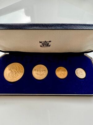 巴哈马 1967 年伊丽莎白二世 4 金币精制币 6592 克