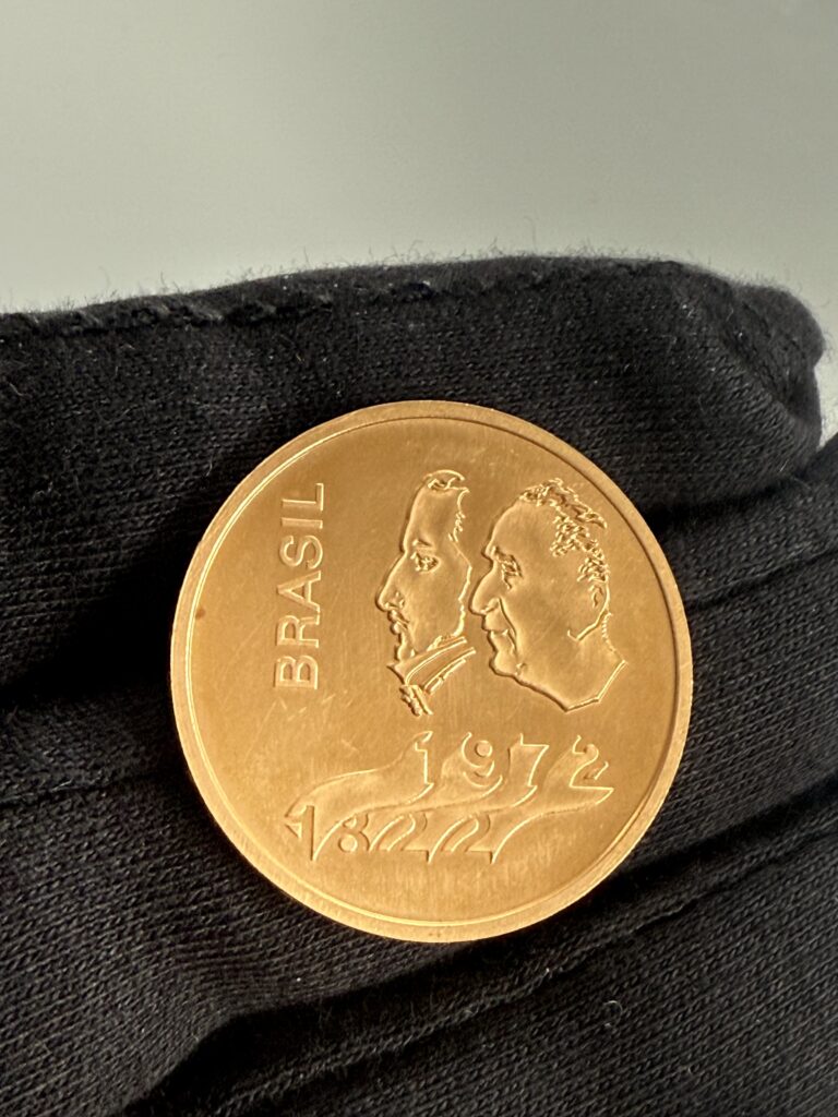 Brasilien 1972 300 Cruzeiros 150 Jahre Unabhaengigkeit Goldmuenze