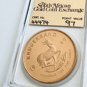 Kruegerrand 1969 SAGCE POV97 Or