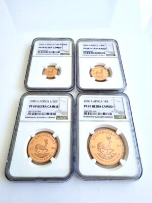 Kruegerrand 2006 Gold Proof Set NGC Gradings