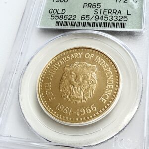 ½ Golde (Independence) - Sierra Leone – Numista