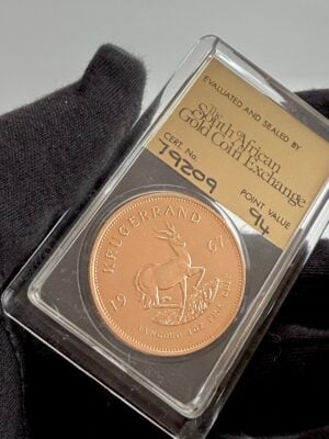 Suedafrika Kruegerrand 1967 1oz Proof Gold SAGCE PV94